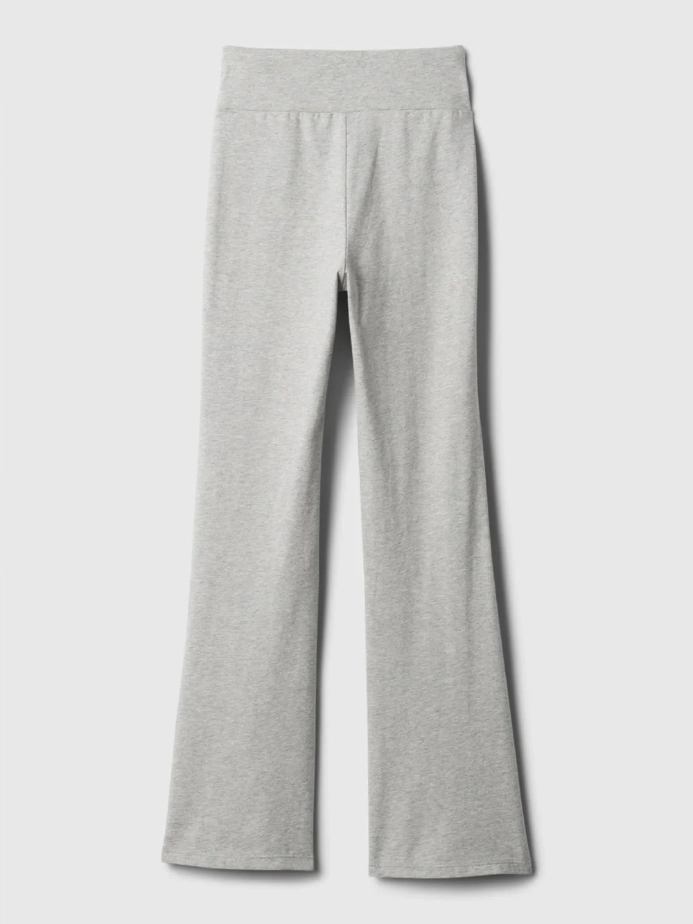 🩶 3 Pairs GAP Kids Light Heather Gray Flared Leggings